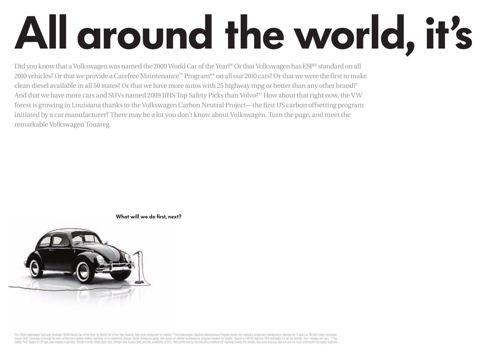 2010 VW Touareg Brochure Page 14